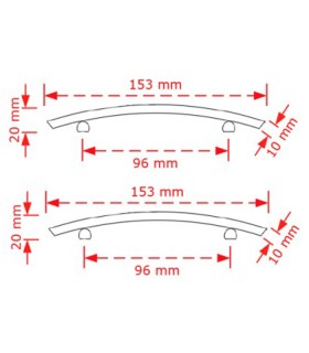 Λαβή επίπλων No 153 Viobrass Λαβή επίπλων No 153 Viobrass