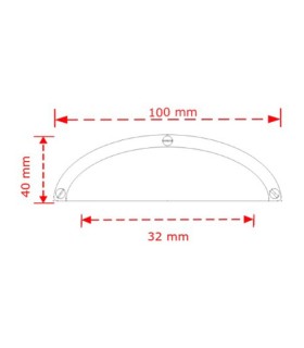 Λαβή επίπλων Χούφτα No 4178 32mm Λαβή επίπλων Χούφτα No 4178 32mm