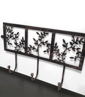 Κρεμάστρα No 418 Μαύρο-Χαλκός 31x17cm