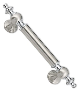 Λαβή Εξώπορτας No 50K Ματ Νίκελ Χρώμιο Best