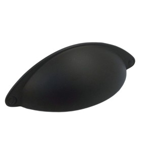 Λαβή επίπλων Χούφτα No 2328 Μαύρο Λαβή επίπλων Χούφτα No 2328 Μαύρο