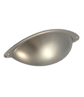 Λαβή επίπλων Χούφτα No 2328 Νίκελ Ματ Λαβή επίπλων Χούφτα No 2328 Νίκελ Ματ