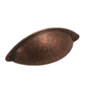 Λαβή επίπλων Χούφτα No 2328 Χαλκός Λαβή επίπλων Χούφτα No 2328 Χαλκός