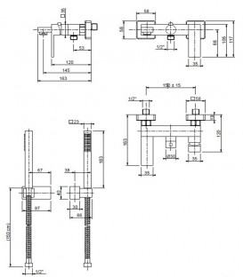 Μπαταρία Λουτρού Slim 49005