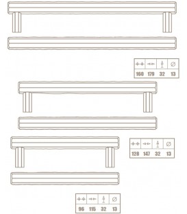 Λαβή επίπλων Nο 566 Σφυρήλατο Λαβή επίπλων Nο 566 Σφυρήλατο