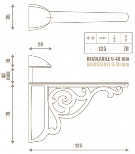 Στήριγμα Ραφιών Παπαγαλάκι No 249