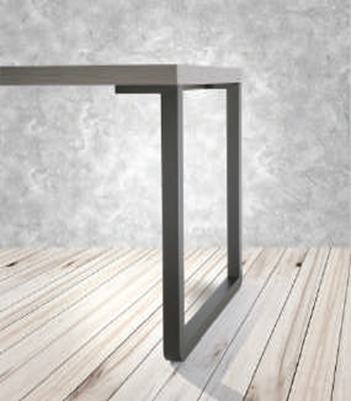 BuyforHome.gr Μοντέρνο Πόδι/Βάση τραπεζιού No 293. Χρώμα: Ανθρακί, Μαύρο. Ύψος: 71cm. Φάρδος: 70cm.